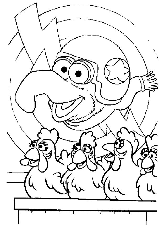 Muppet show Malvorlagen