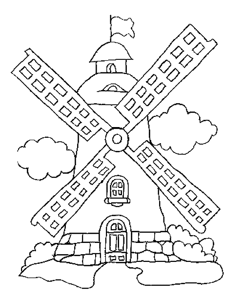 Niederlande Malvorlagen