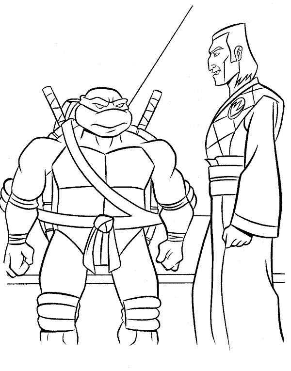 Ninja turtles Malvorlagen