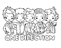 One direction Malvorlagen