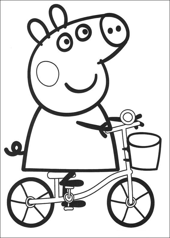 Peppa wutz Malvorlagen