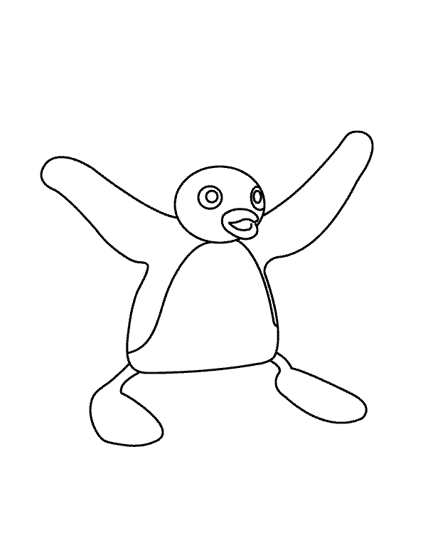 Pingu Malvorlagen