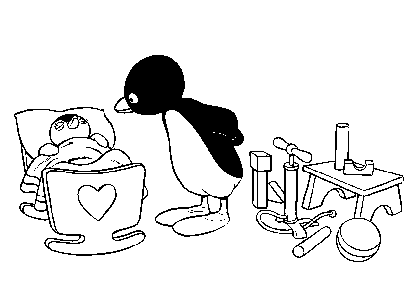 Pingu Malvorlagen