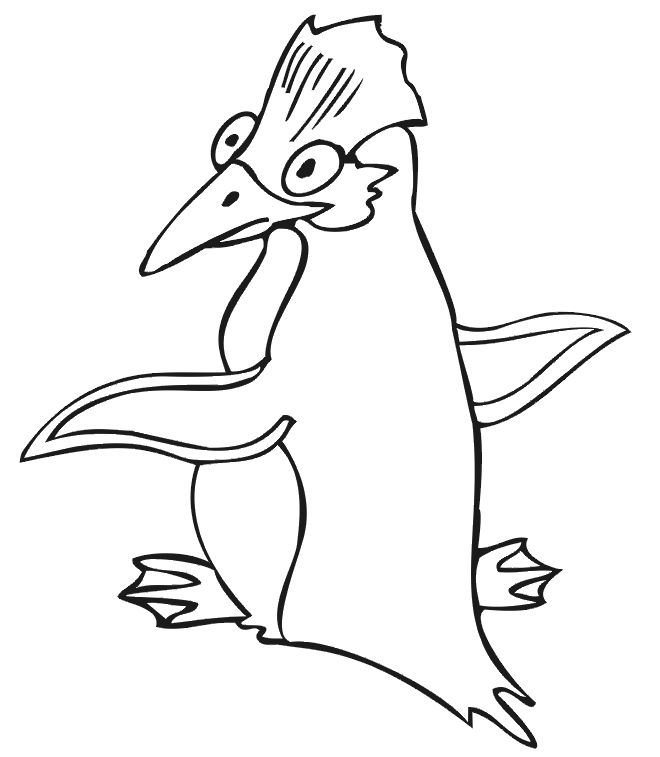 Pinguin Malvorlagen