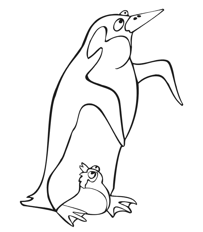Pinguin Malvorlagen