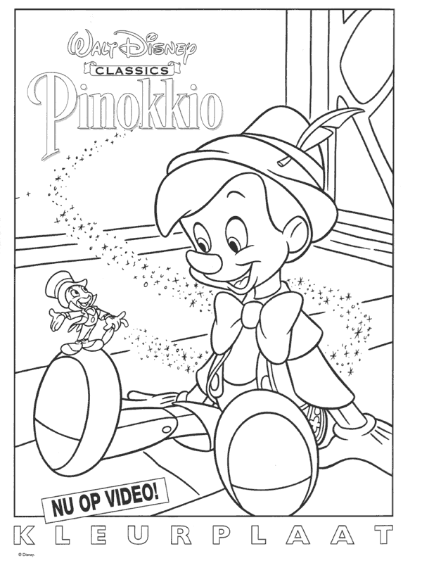 Pinocchio Malvorlagen