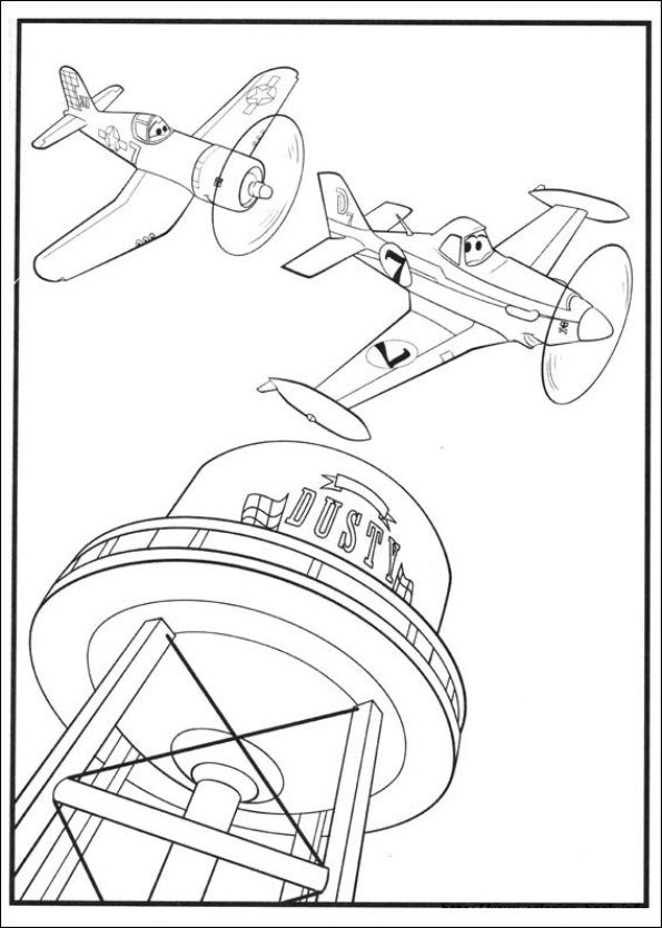 Planes 2 Malvorlagen