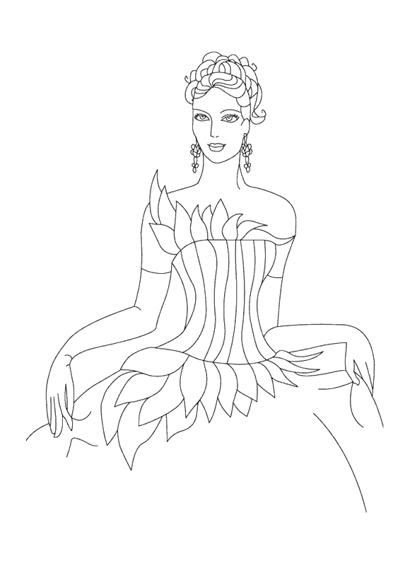 Prinsessen Malvorlagen