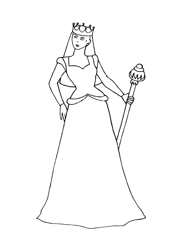 Prinsessen Malvorlagen