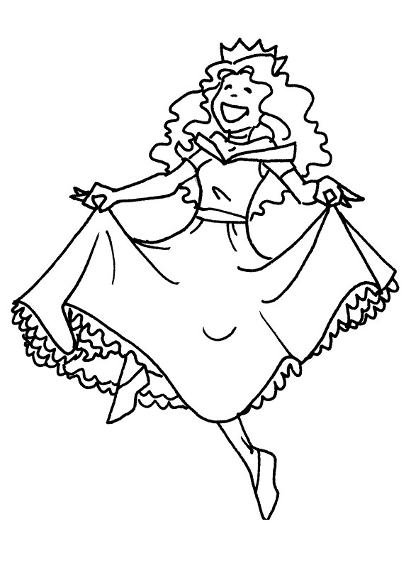 Prinsessen Malvorlagen
