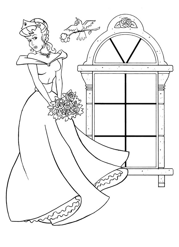 Prinsessen Malvorlagen