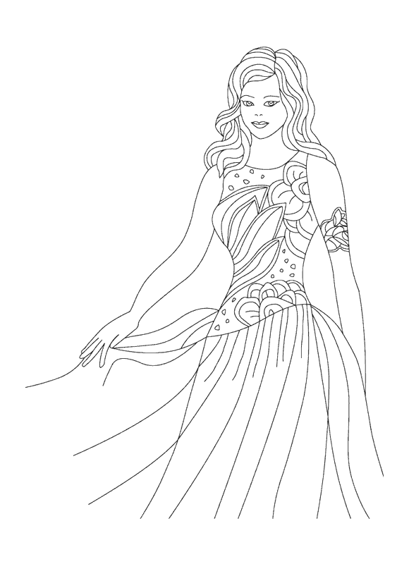 Prinsessen Malvorlagen