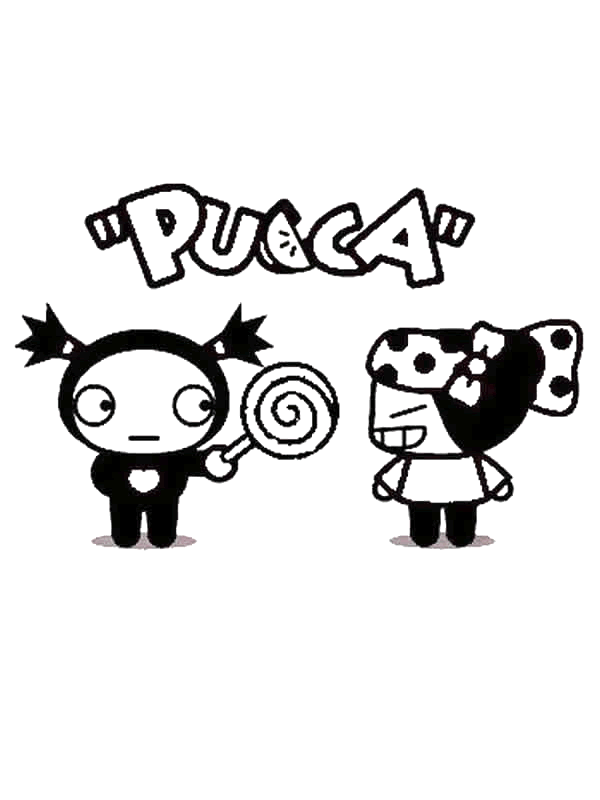 Pucca Malvorlagen