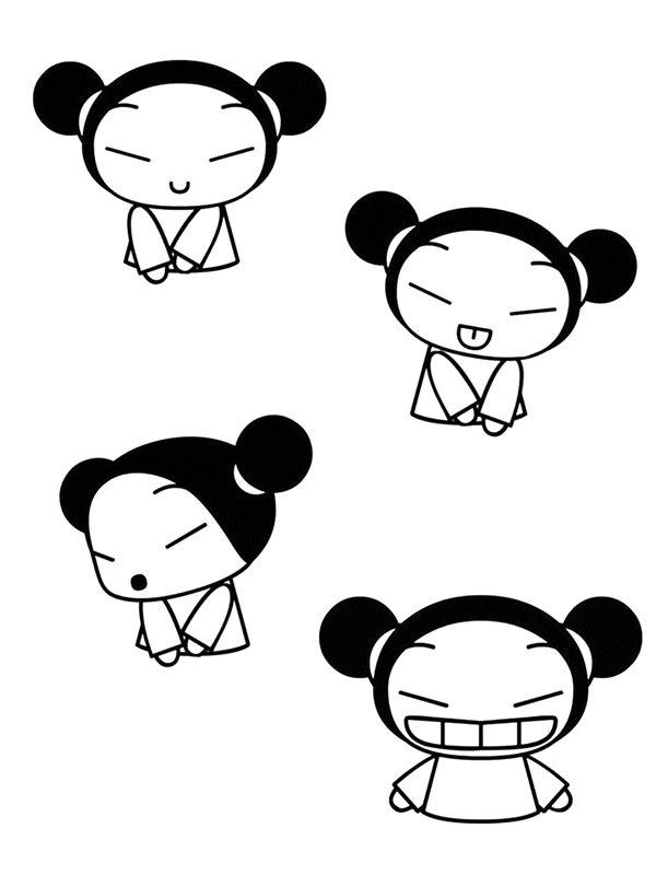 Pucca Malvorlagen