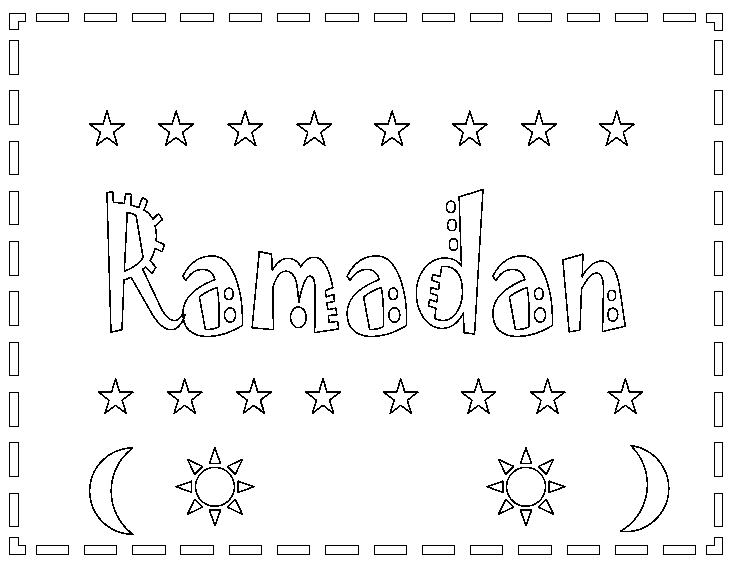 Ramadan Malvorlagen