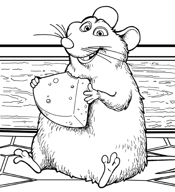 Ratatouille Malvorlagen