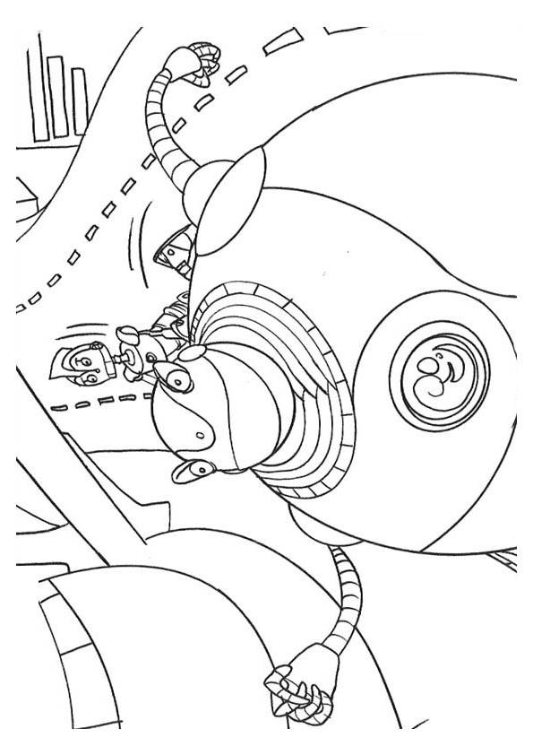 Robots Malvorlagen