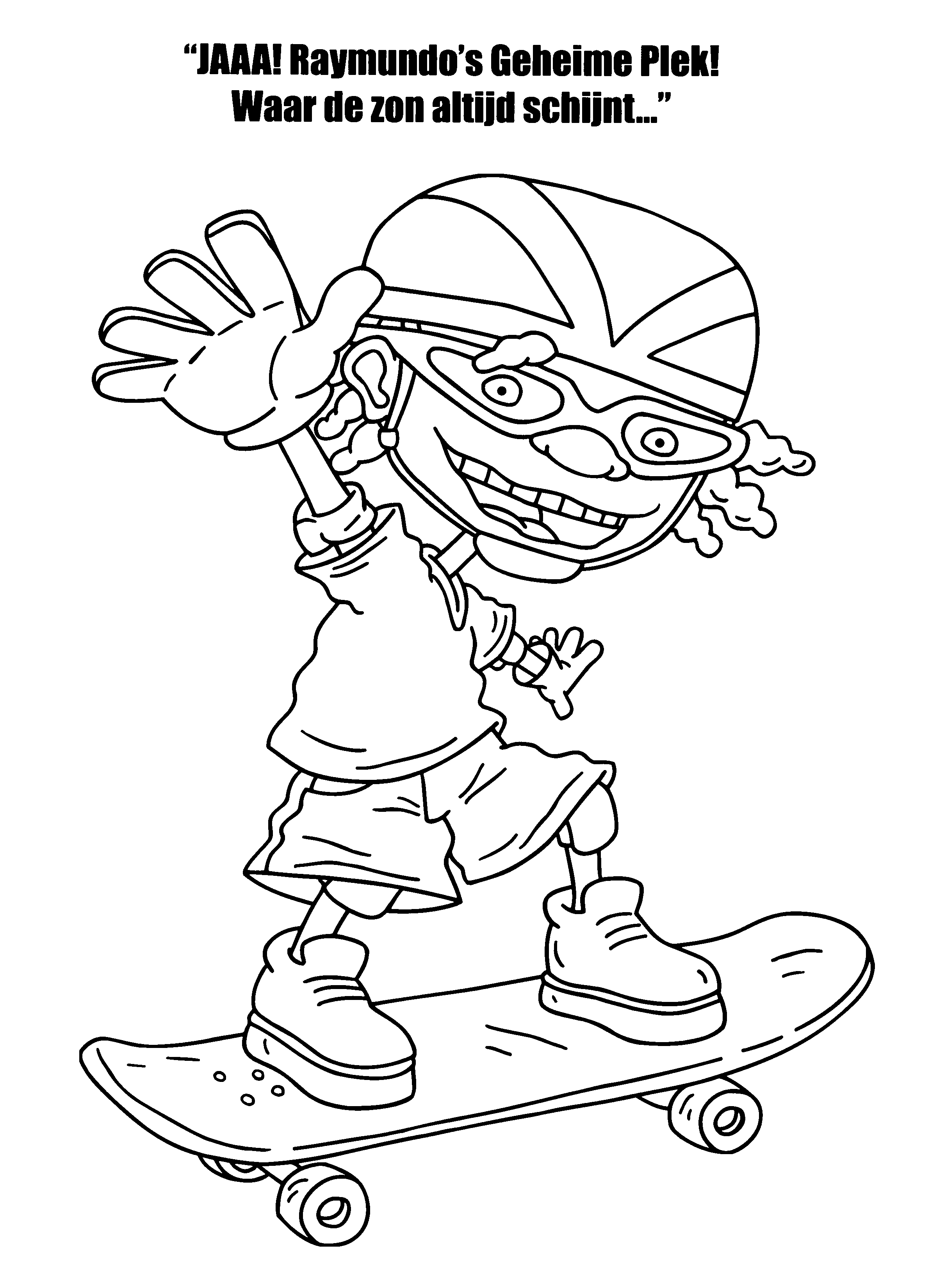 Rocket power Malvorlagen