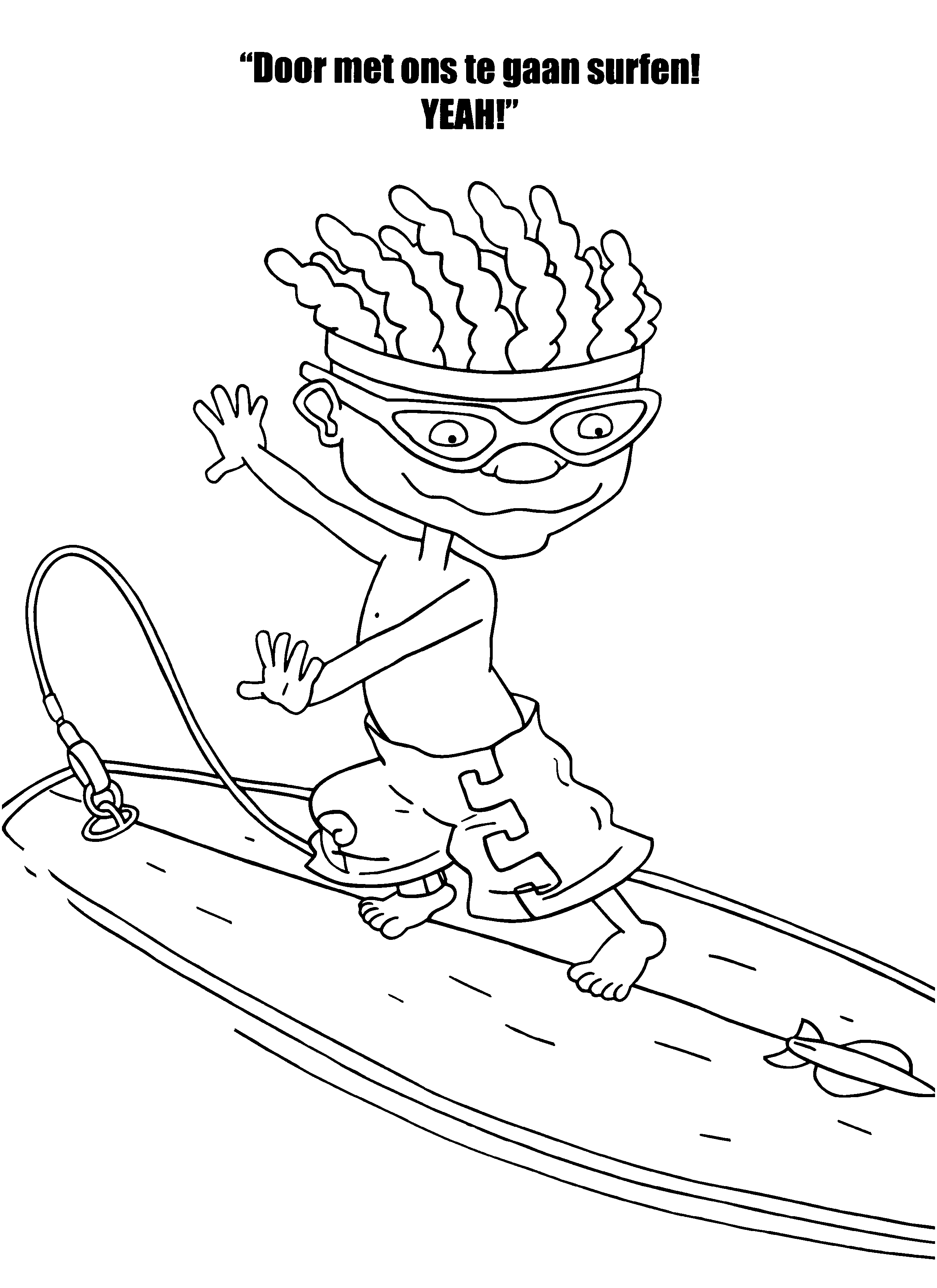 Rocket power Malvorlagen