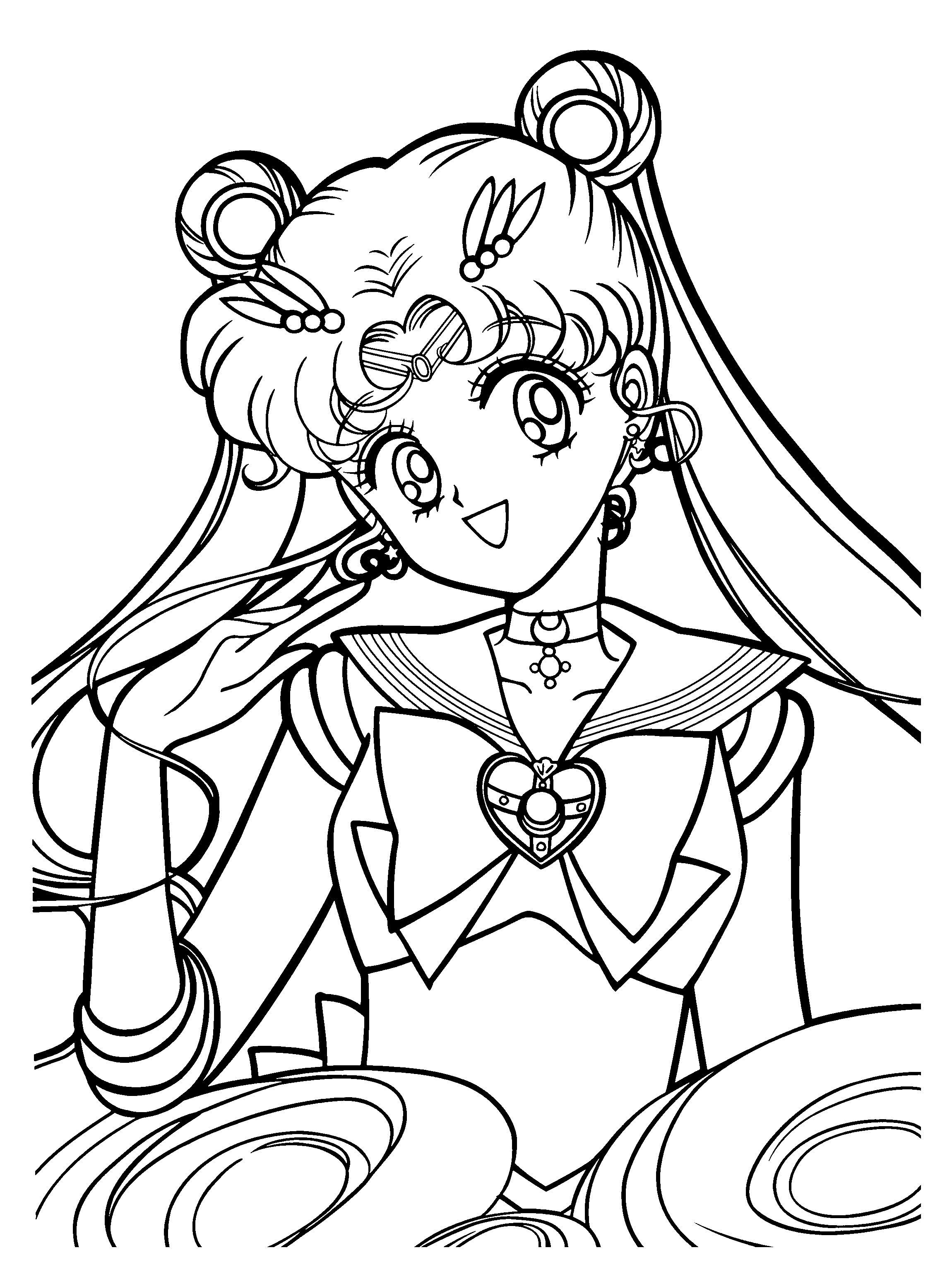 Sailormoon Malvorlagen