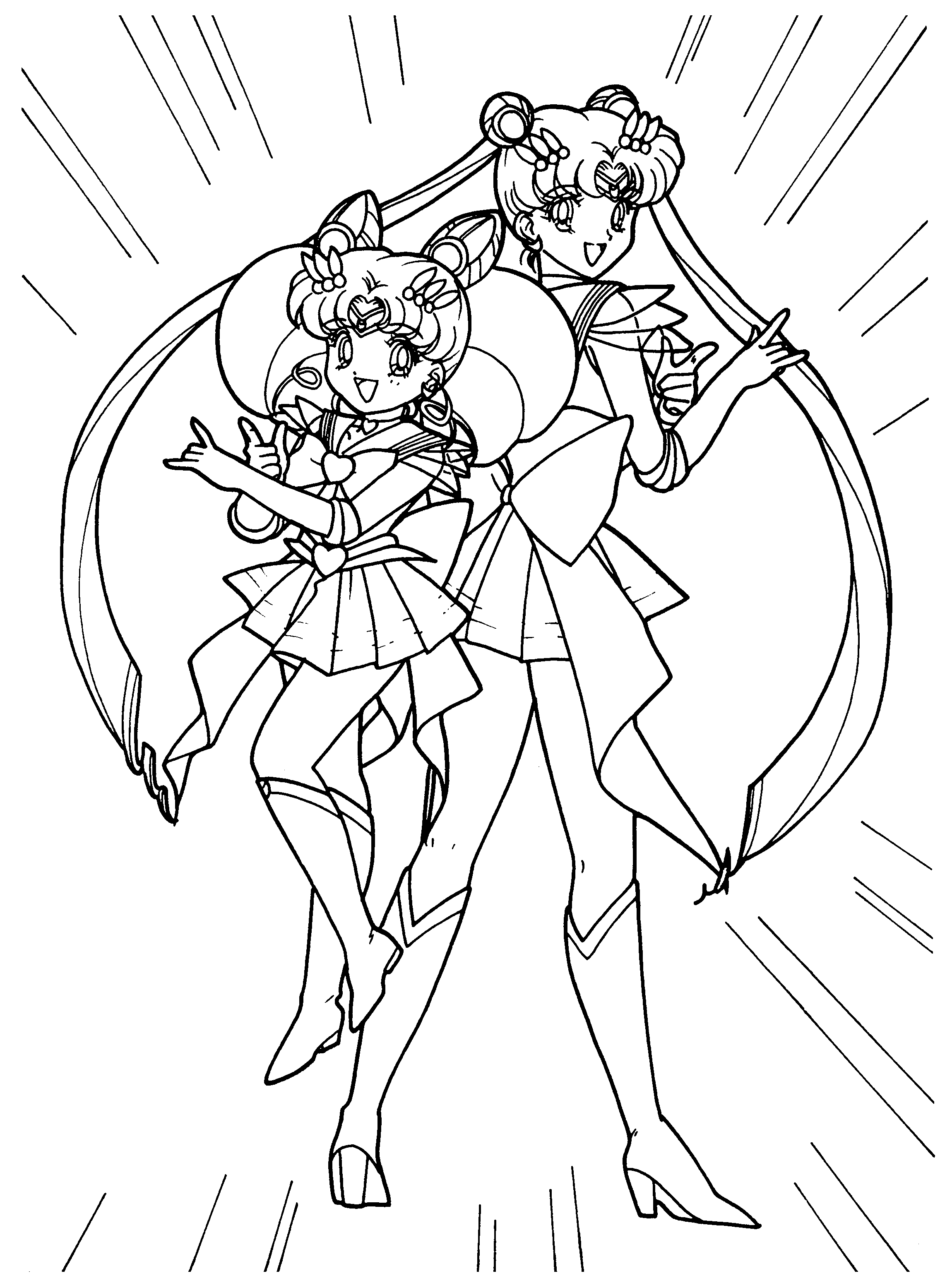 Sailormoon Malvorlagen