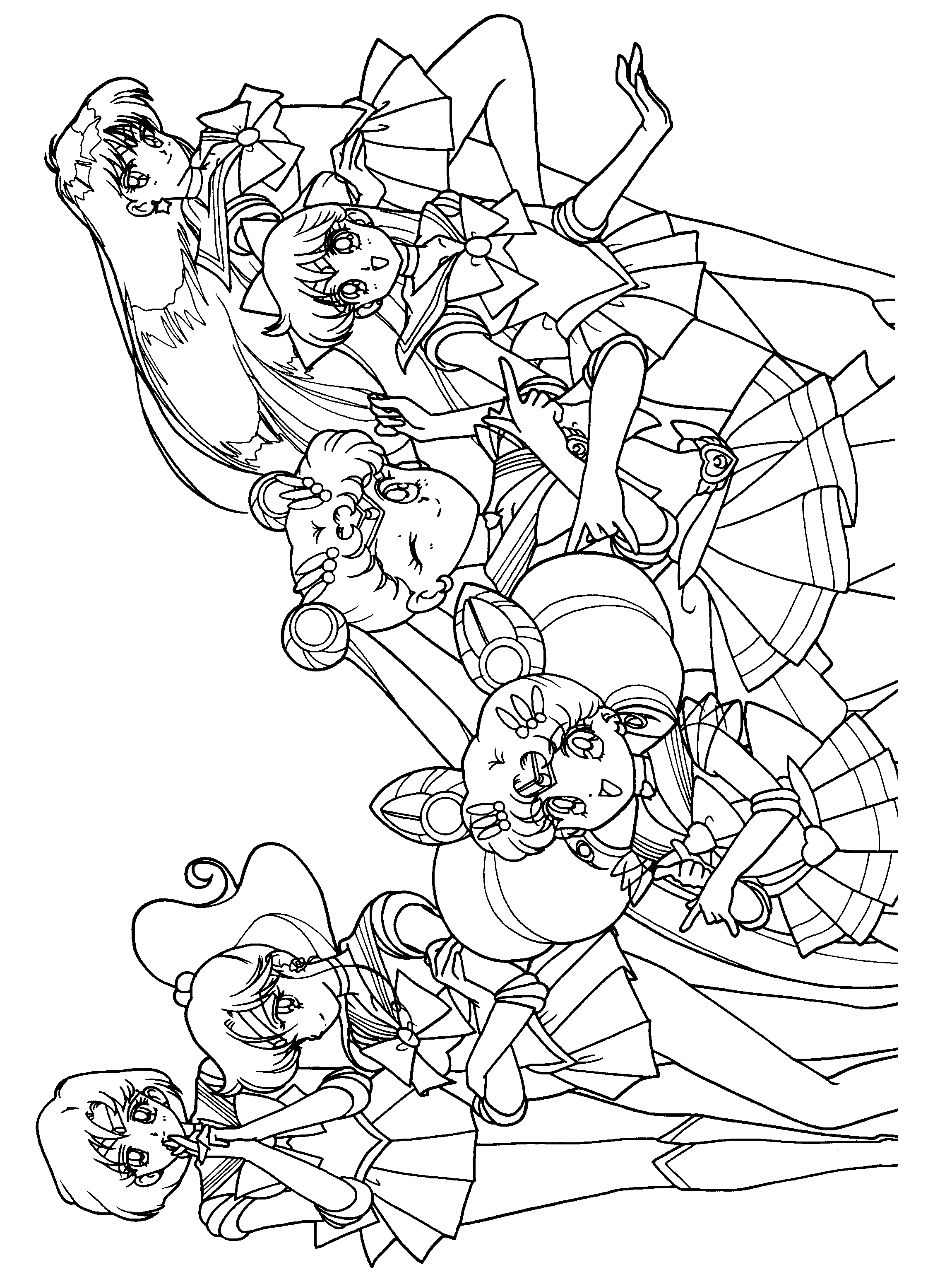 Sailormoon Malvorlagen