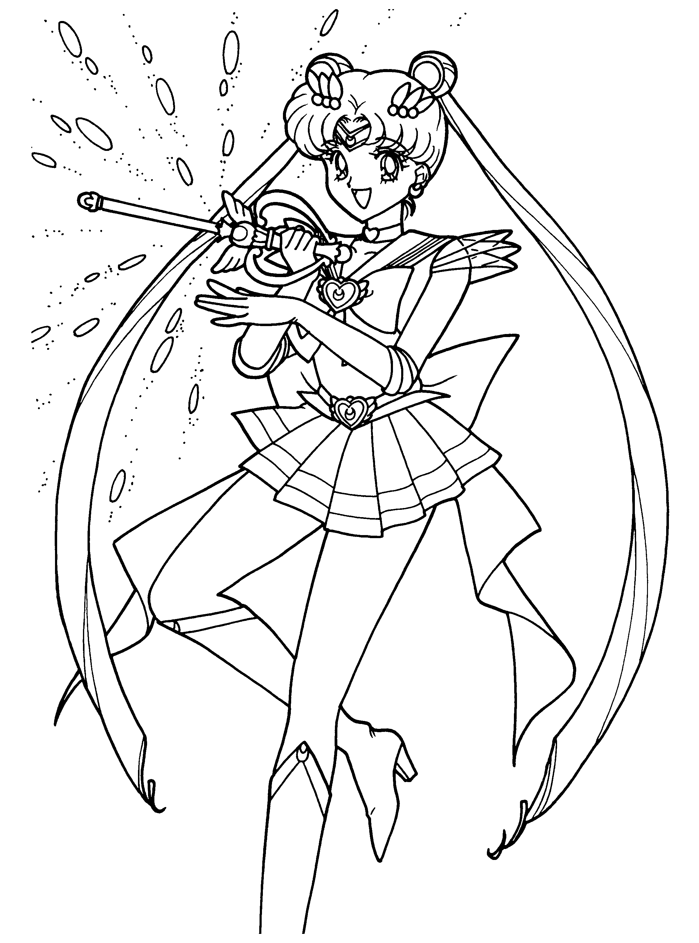 Sailormoon Malvorlagen