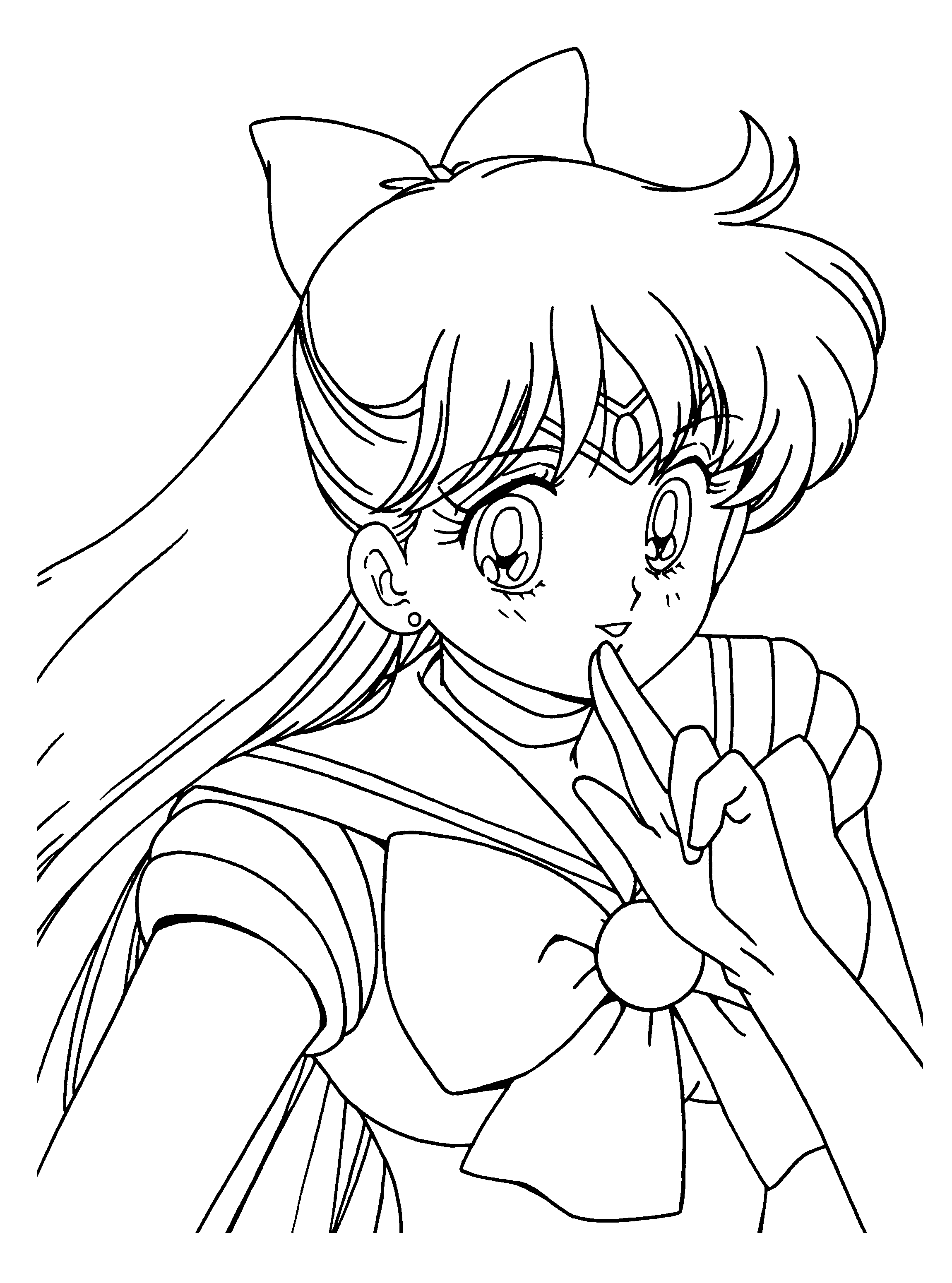 Sailormoon Malvorlagen