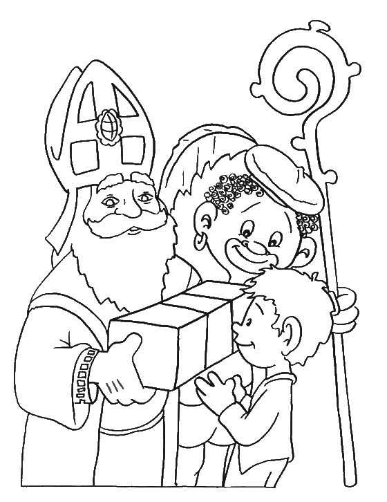 Sankt nikolaus Malvorlagen