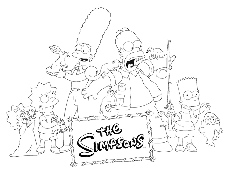 Simpsons Malvorlagen