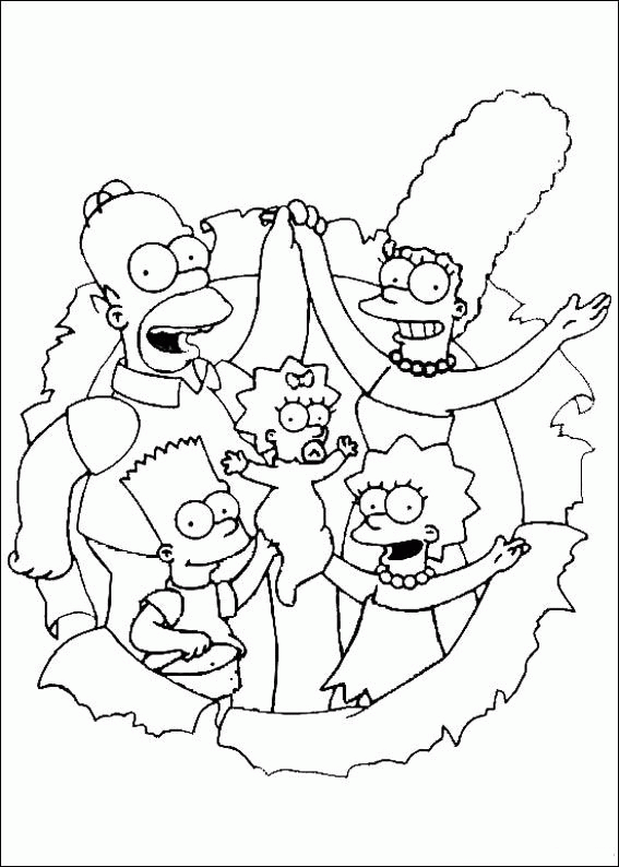Simpsons Malvorlagen