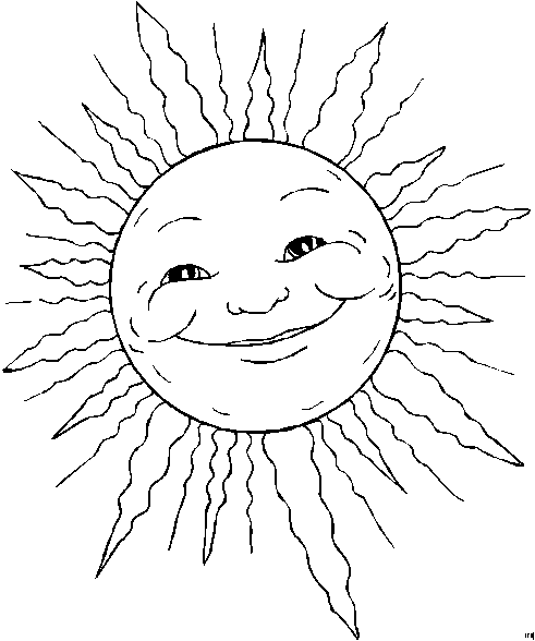 Sonne Malvorlagen