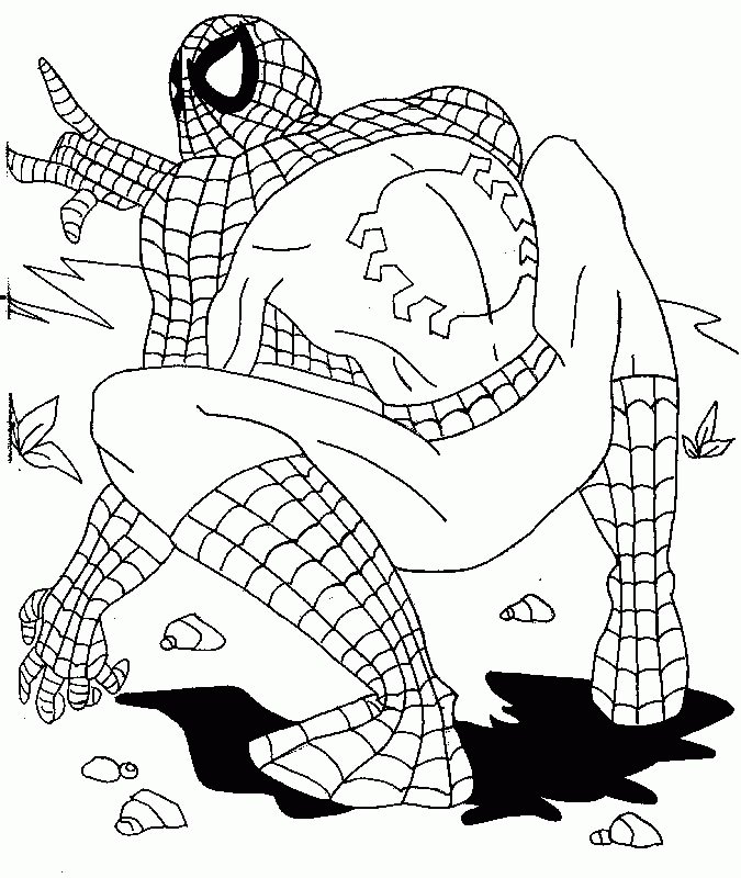 Spiderman Malvorlagen