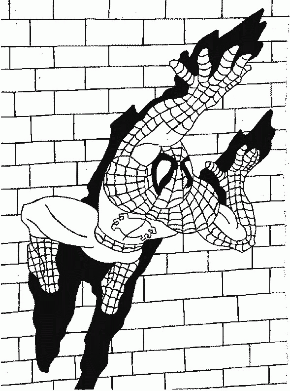 Spiderman Malvorlagen