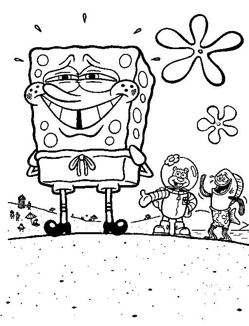 Spongebob schwammkopf Malvorlagen