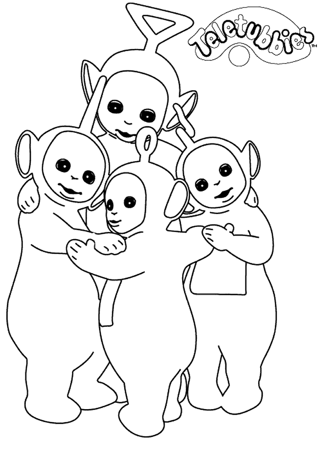 Teletubbies Malvorlagen