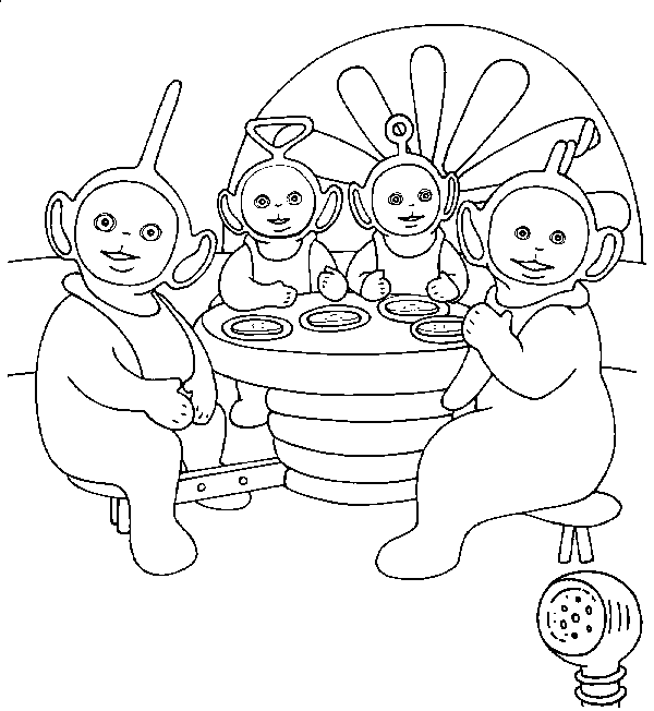 Teletubbies Malvorlagen