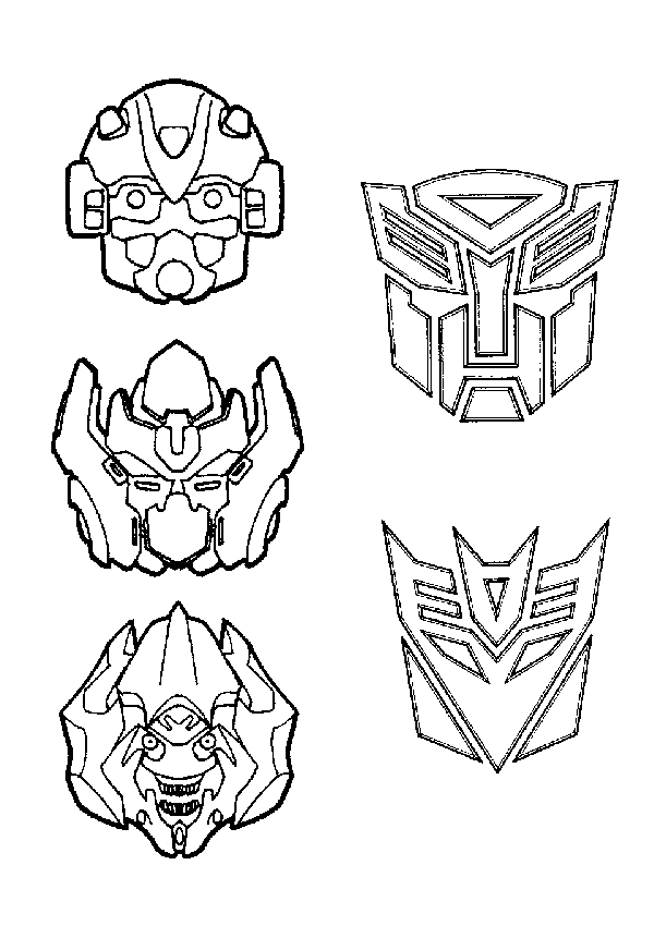 Transformers Malvorlagen