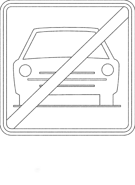 Verkehrszeichen Malvorlagen