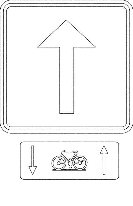 Verkehrszeichen Malvorlagen