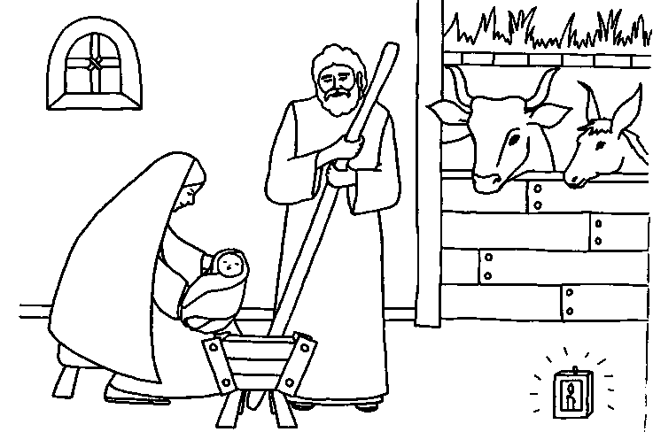 Weihnachten bibel Malvorlagen