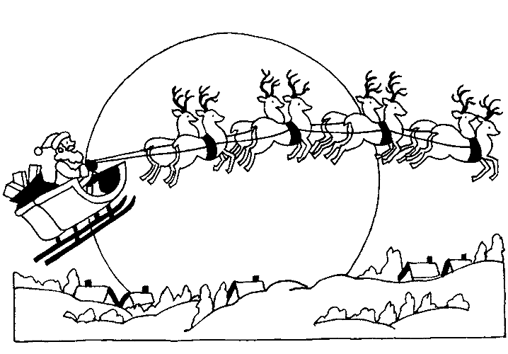 Weihnachten Malvorlagen