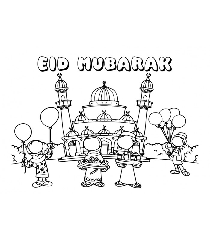 Zuckerparty eid mubarak Malvorlagen